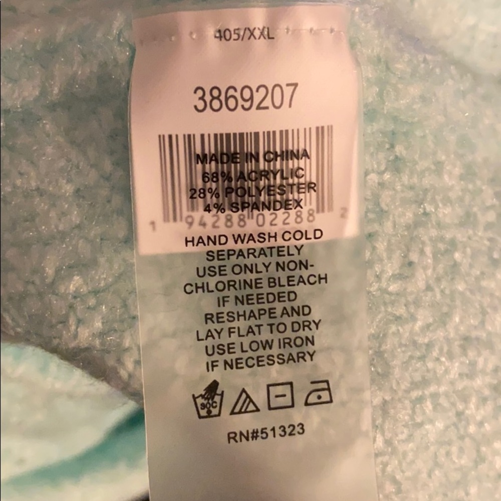 BOGOF🔥 Court & Rowe seafoam cableknit soft hoodie - Picture 6 of 6